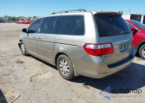 2006 Honda Odyssey Touring from USA, damaged, VIN 5FNRL38876B039799